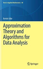 Tapa de Approximation Theory and Algorithms for Data Analysis