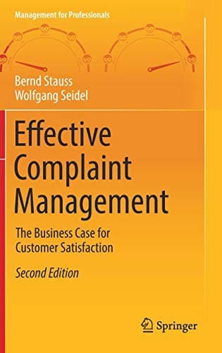 Tapa de Effective Complaint Management