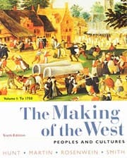 Tapa de The Making of the West 6e Volume One