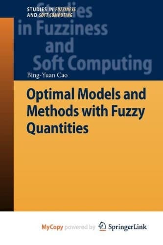 Tapa de Optimal Models and Methods with Fuzzy Quantities