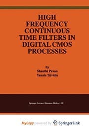 Tapa de High Frequency Continuous Time Filters in Digital CMOS Processes