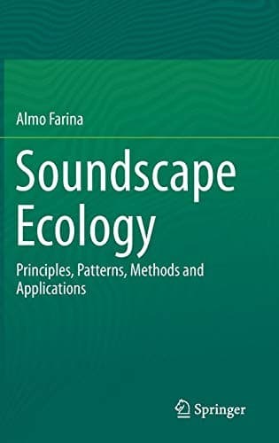 Tapa de Soundscape Ecology