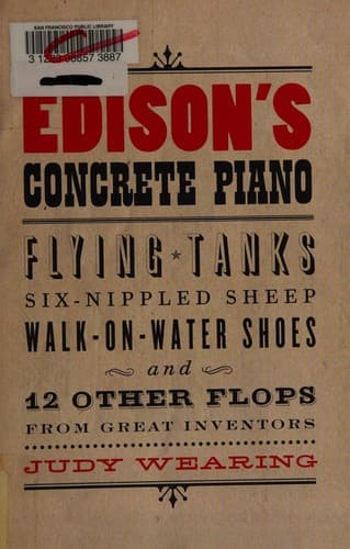 Tapa de Edison's concrete piano