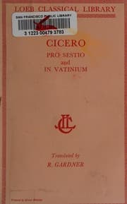 Tapa de Cicero, the speeches