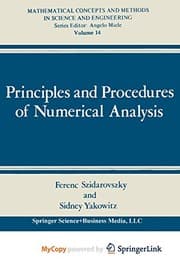 Tapa de Principles and Procedures of Numerical Analysis