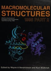 Tapa de Macromolecular Structures 1996