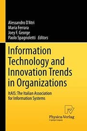 Tapa de Information Technology and Innovation Trends in Organizations : ItAIS