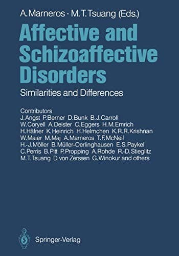 Tapa de Affective and Schizoaffective Disorders