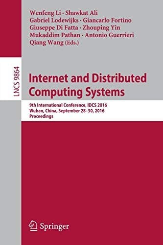Tapa de Internet and Distributed Computing Systems