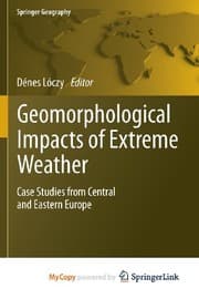 Tapa de Geomorphological impacts of extreme weather