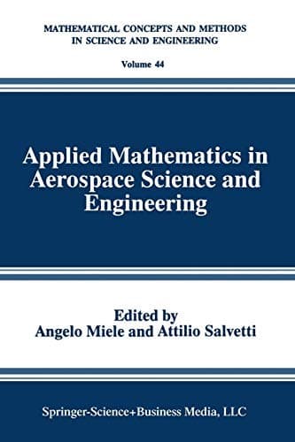 Tapa de Applied Mathematics in Aerospace Science and Engineering