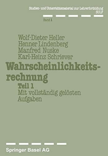 Tapa de Wahrscheinlichkeitsrechnung Teil 1