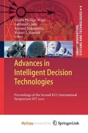 Tapa de Advances in Intelligent Decision Technologies