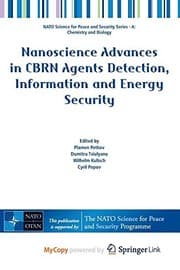 Tapa de Nanoscience Advances in CBRN Agents Detection, Information and Energy Security