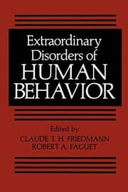 Tapa de Extraordinary Disorders of Human Behavior