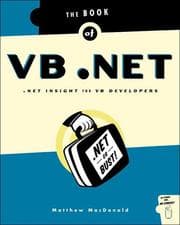 Tapa de The book of VB.NET