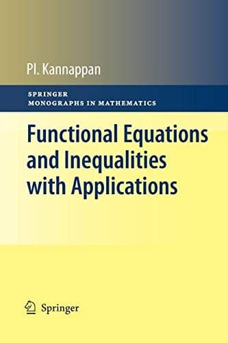 Tapa de Functional Equations and Inequalities with Applications