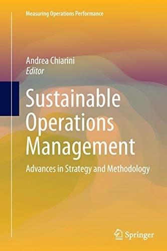 Tapa de Sustainable Operations Management