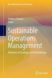 Tapa de Sustainable Operations Management
