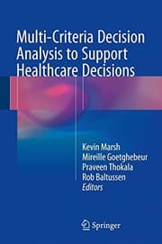 Tapa de Multi-Criteria Decision Analysis to Support Healthcare Decisions