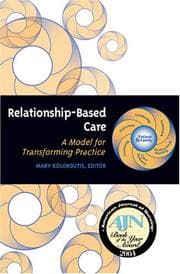 Tapa de Relationship-based care