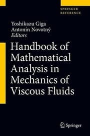 Tapa de Handbook of Mathematical Analysis in Mechanics of Viscous Fluids