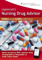 Tapa de Lippincott's Nursing Drug Advisor