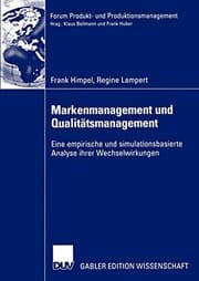 Tapa de Markenmanagement und Qualitätsmanagement
