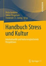 Tapa de Handbuch Stress und Kultur