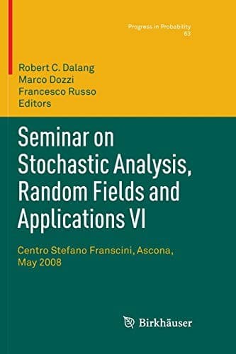 Tapa de Seminar on Stochastic Analysis, Random Fields and Applications VI