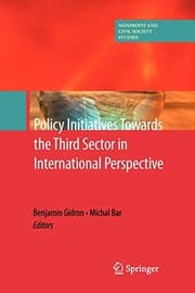Tapa de Policy Initiatives Towards the Third Sector in International Perspective