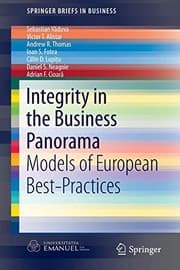 Tapa de Integrity in the Business Panorama