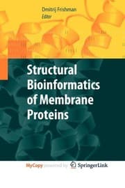 Tapa de Structural Bioinformatics of Membrane Proteins