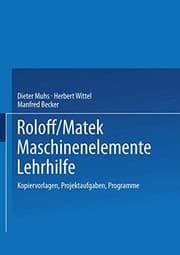 Tapa de Roloff/Matek Maschinenelemente Lehrhilfe