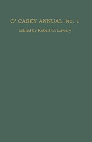Tapa de O'Casey Annual No. 1