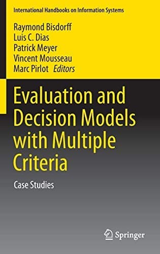 Tapa de Evaluation and Decision Models with Multiple Criteria