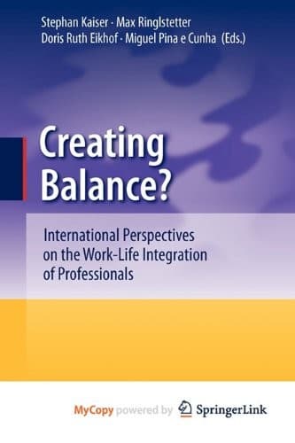 Tapa de Creating Balance?