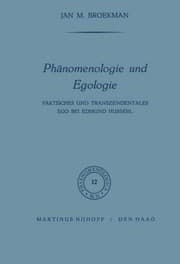 Tapa de Phänomenologie und Egologie