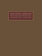 Tapa de Handbuch der Physiologisch- und Pathologisch-Chemischen Analyse für Ärzte und Studierende