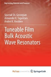 Tapa de Tuneable Film Bulk Acoustic Wave Resonators