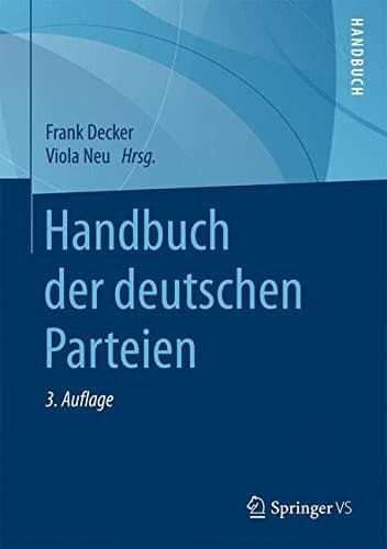 Tapa de Handbuch der deutschen Parteien