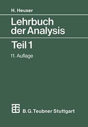 Tapa de Lehrbuch der Analysis I. Mit 805 Aufgaben, zum Teil mit Lösungen