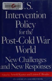 Tapa de U.S. intervention policy for the post-Cold War world