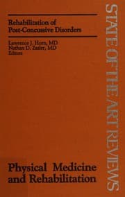 Tapa de Rehabilitation of post-concussive disorders