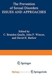 Tapa de The Prevention of Sexual Disorders