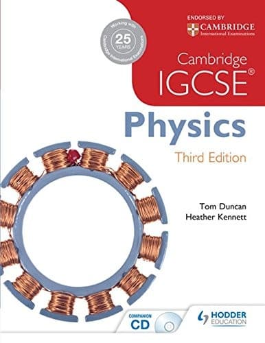 Tapa de Cambridge IGCSE Physics 3rd Edition plus CD
