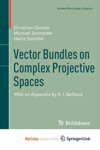 Tapa de Vector Bundles on Complex Projective Spaces
