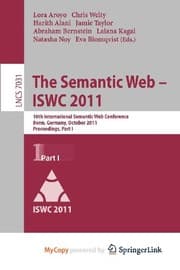 Tapa de The Semantic Web -- ISWC 2011