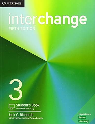 Tapa de Interchange Level 3 Student's Book with Online Self-Study