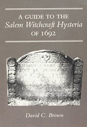 Tapa de A guide to the Salem witchcraft hysteria of 1692